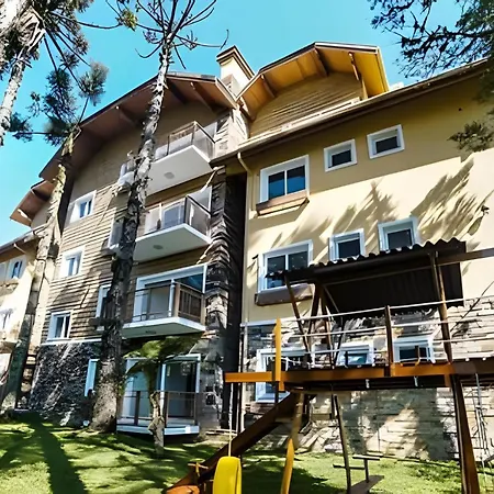 206/2 Apto Luxo Com Piscina Aquecida Gramado Exterior photo